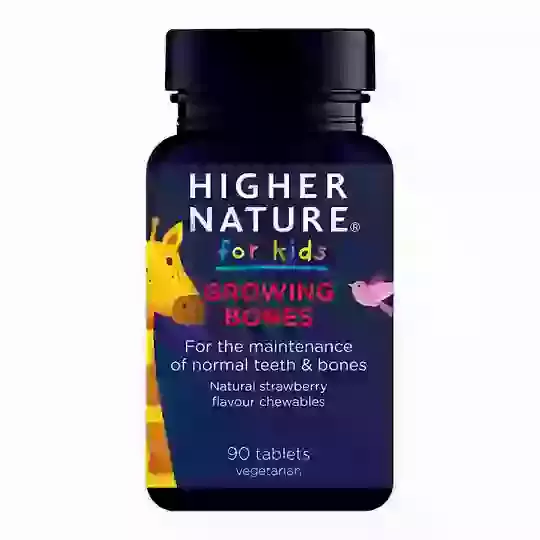 Higher Nature Growing Bones x 90 Tablets